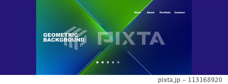 Colorful fluid gradient triangles and squares web site template. Vector Illustration For Wallpaper, Banner, Background, Card, Book Illustration, landing page Colorful fluid gradient triangles and squares web site template. Vector Illustration For Wallpaper, Banner, Background, Card, Book Illustration, landing page 113168920