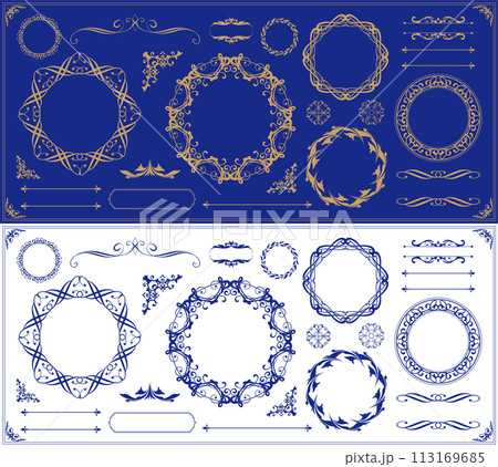 アンティークフレーム アンティークフレーム 113169685