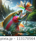 彩りの舞：虹鱗の輝き 113170564