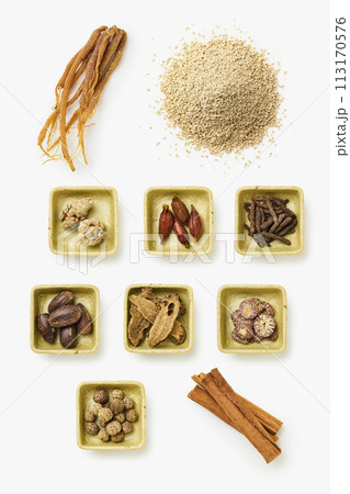 漢方　漢方薬　薬膳　kampo medicine 113170576
