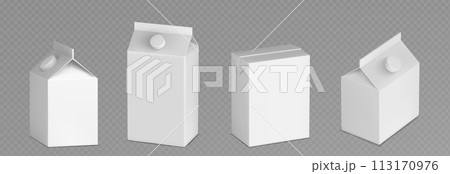 Milk or juice tetra pack mockup. 113170976