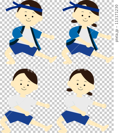 ソーラン節を踊る子ども 113171230