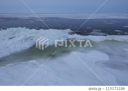 北海道オホーツク海浜情景 北海道オホーツク海浜情景 113171286
