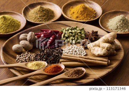 スパイス　spice カレー　curry　香辛料 113171346