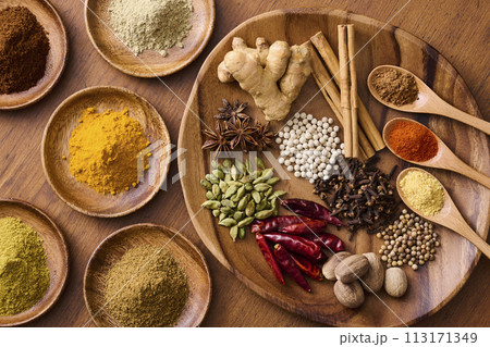 スパイス　spice カレー　curry　香辛料 113171349