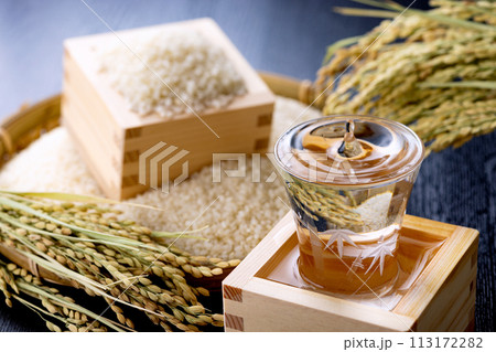 日本酒　高級 113172282