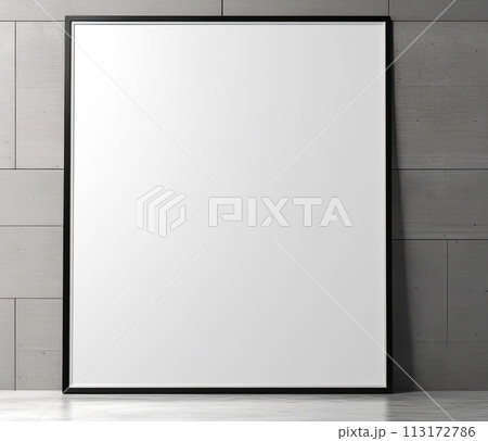 blank frame on a white background 113172786