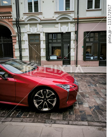 Red Lexus LC 500 113172917