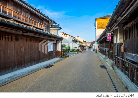 徳島　重伝建　脇町の町並み 113173244
