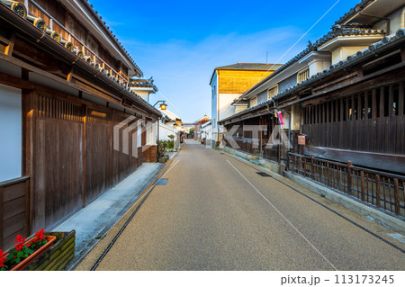 徳島　重伝建　脇町の町並み 113173245