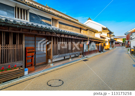 徳島　重伝建　脇町の町並み 113173258