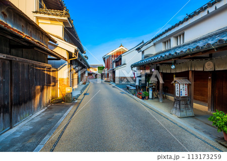 徳島　重伝建　脇町の町並み 113173259