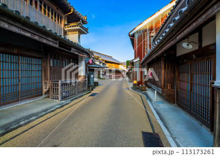徳島　重伝建　脇町の町並み 113173261