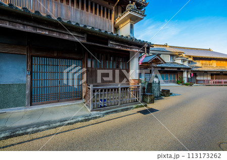 徳島　重伝建　脇町の町並み 113173262
