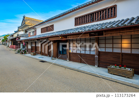 徳島　重伝建　脇町の町並み 113173264