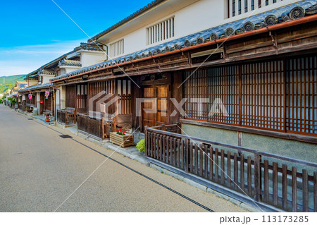 徳島　重伝建　脇町の町並み 113173285