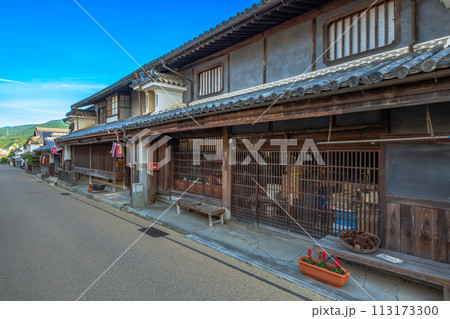 徳島　重伝建　脇町の町並み 113173300