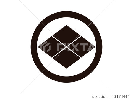 丸に武田菱 113173444