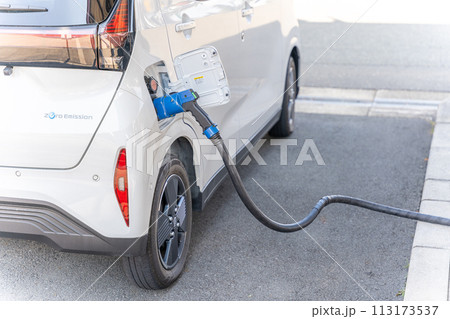 電気自動車 EV充電スポット 急速充電設備 EV QUICK CHARGER 日産 SAKURA 電気自動車 EV充電スポット 急速充電設備 EV QUICK CHARGER 日産 SAKURA 113173537