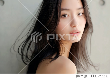 綺麗な髪・美しい女性「AI生成画像」 113174354