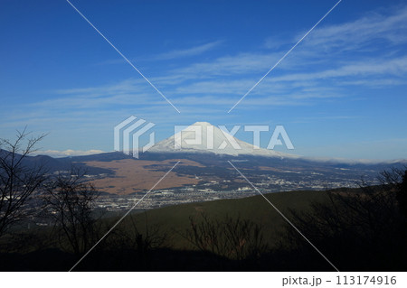 芦ノ湖スカイラインからの富士山 113174916