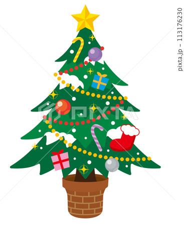 クリスマスツリー 113176230