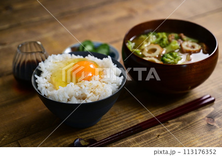 たまごかけご飯と納豆汁 たまごかけご飯と納豆汁 113176352