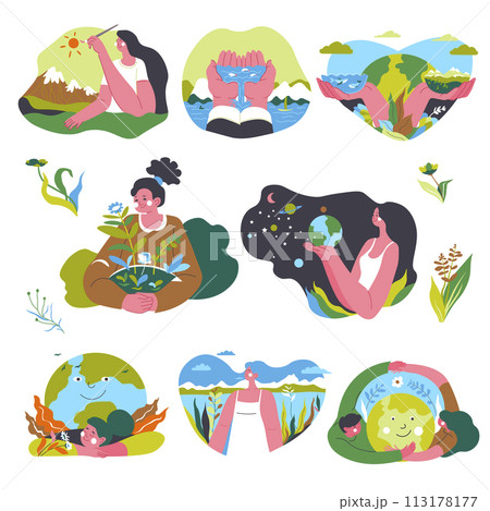 Nature preservation and conservation, Earth care Nature preservation and conservation, Earth care 113178177