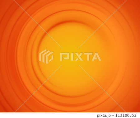 Warm Orange Abstract Background With Overlapping Circles 113180352