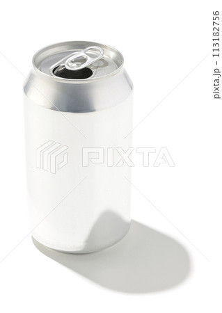 空き缶を白背景で撮影 113182756