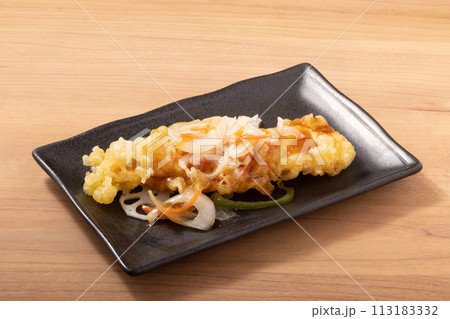 骨取りカレイと野菜の甘酢あん 113183332