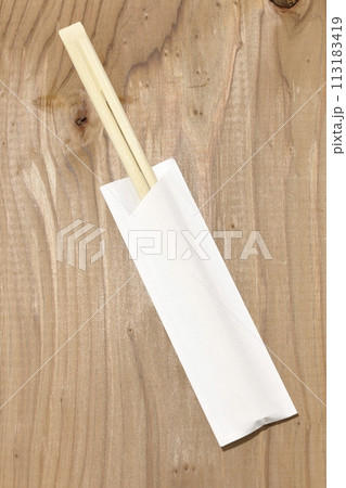 割り箸 割り箸 113183419