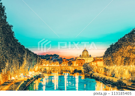 Ancient, beautiful, incredible Rome. 113185405