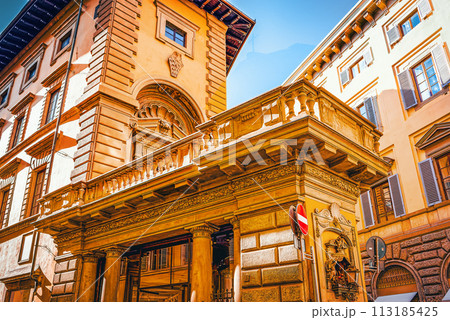 Beautiful Italian Florence is the heart of the Renaissance. 113185425