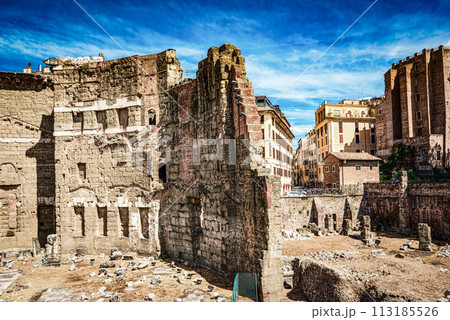 Roman Forum. Ancient, beautiful, incredible Rome. 113185526