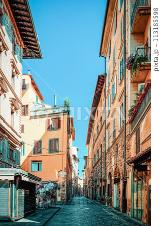 Italian Florence is the heart of the Renaissance. 113185598