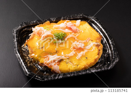 ふんわり玉子のかにかま玉あんかけ ふんわり玉子のかにかま玉あんかけ 113185741