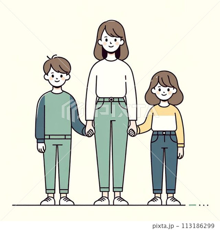 シングルマザー 113186299