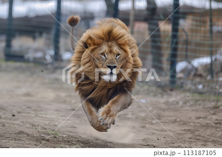 ライオン6「AI生成画像」 ライオン6「AI生成画像」 113187105