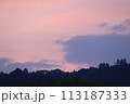 夕焼け 113187333