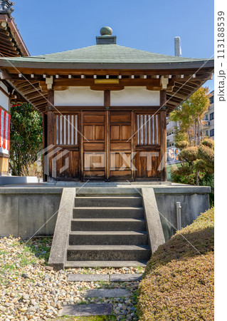 京都府八幡市八幡吉野垣内の単伝庵（らくがき寺）　地蔵堂 113188539