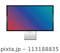 作業用ディスプレイのイラスト 113188835