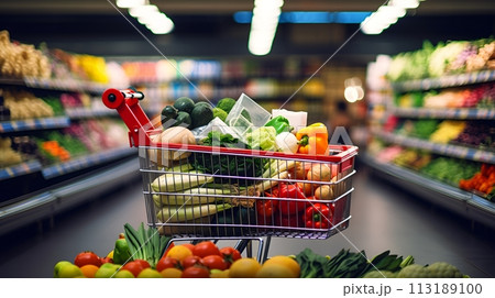 Shopping for healthy food on a budget 113189100