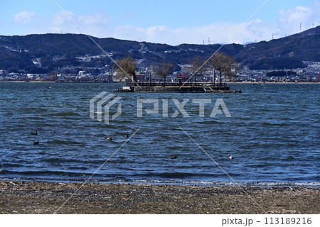 諏訪湖風景 諏訪湖風景 113189216
