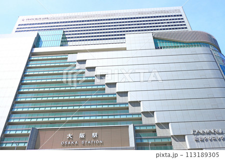 大阪府大阪市、JR大阪駅の風景 大阪府大阪市、JR大阪駅の風景 113189305