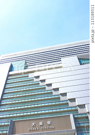 大阪府大阪市、JR大阪駅の風景 大阪府大阪市、JR大阪駅の風景 113189311