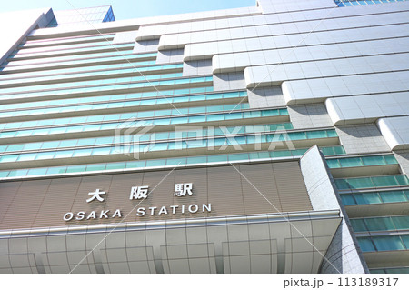 大阪府大阪市、JR大阪駅の風景 113189317