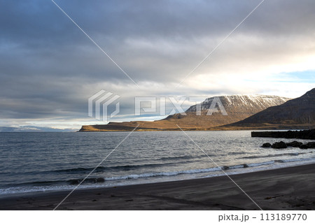 West coast of Atlantic ocean, Westfjords, Iceland West coast of Atlantic ocean, Westfjords, Iceland 113189770