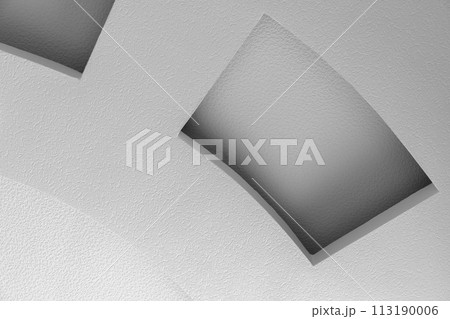 Abstract minimal architecture details, white interior background Abstract minimal architecture details, white interior background 113190006