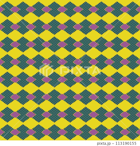 ひし形を組み合わせたパターン壁紙 ひし形を組み合わせたパターン壁紙 113190155